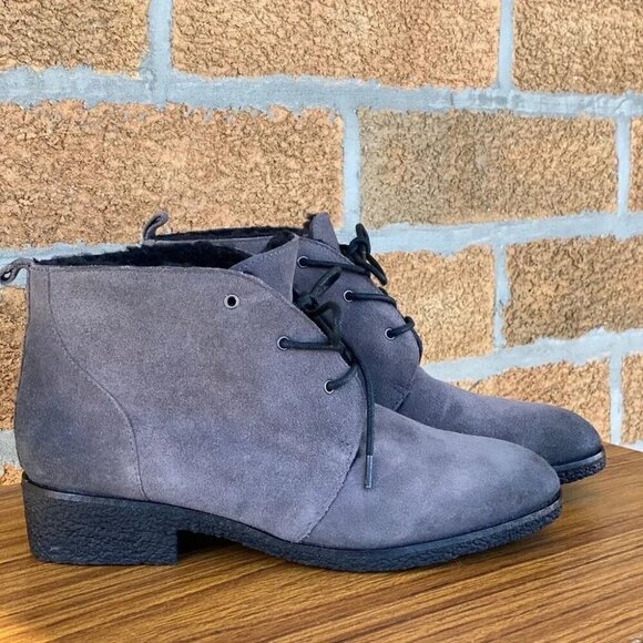 Rebecca Minkoff Persy Shearling Boots 8.5 - Picture 3 of 12